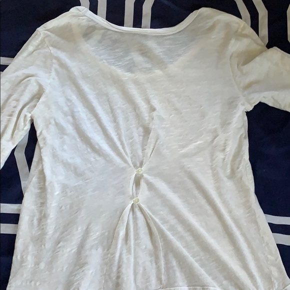 Anthropologie Left of Center 3/4 sleeve shirt - Picture 6 of 7